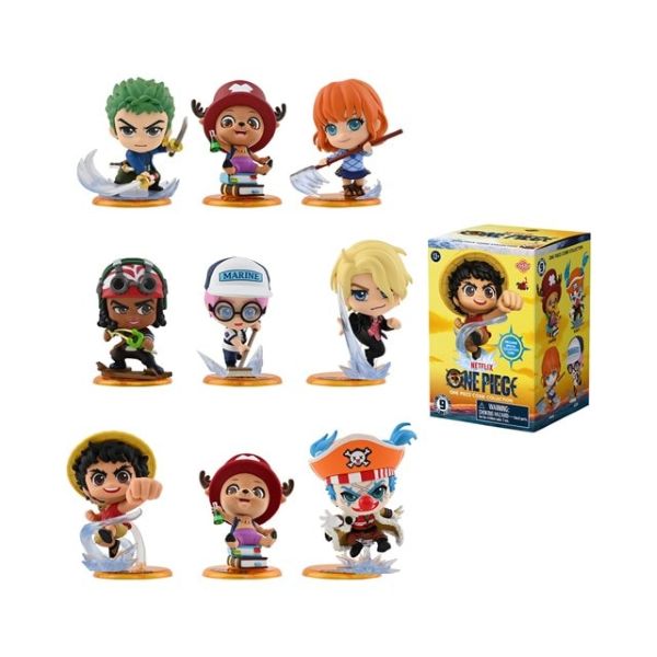 YUME ONE PIECE – Cosbi Bobble Head –  Personaggini cm In Blind Box (cm xx H) In espo da 8pz 9ass…x8